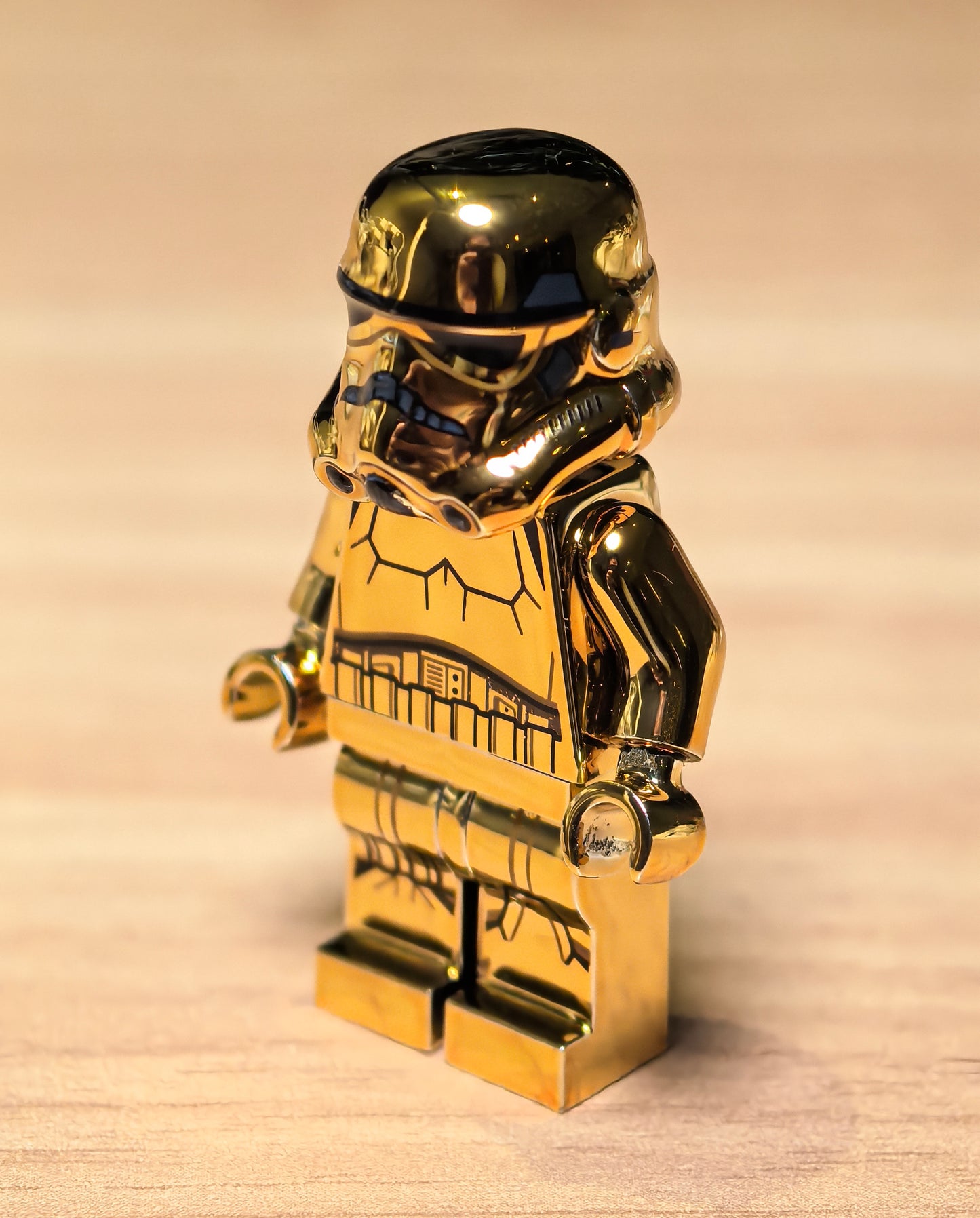 GCC Gold Stormtrooper PREORDER - LEGO Custom Minifigure