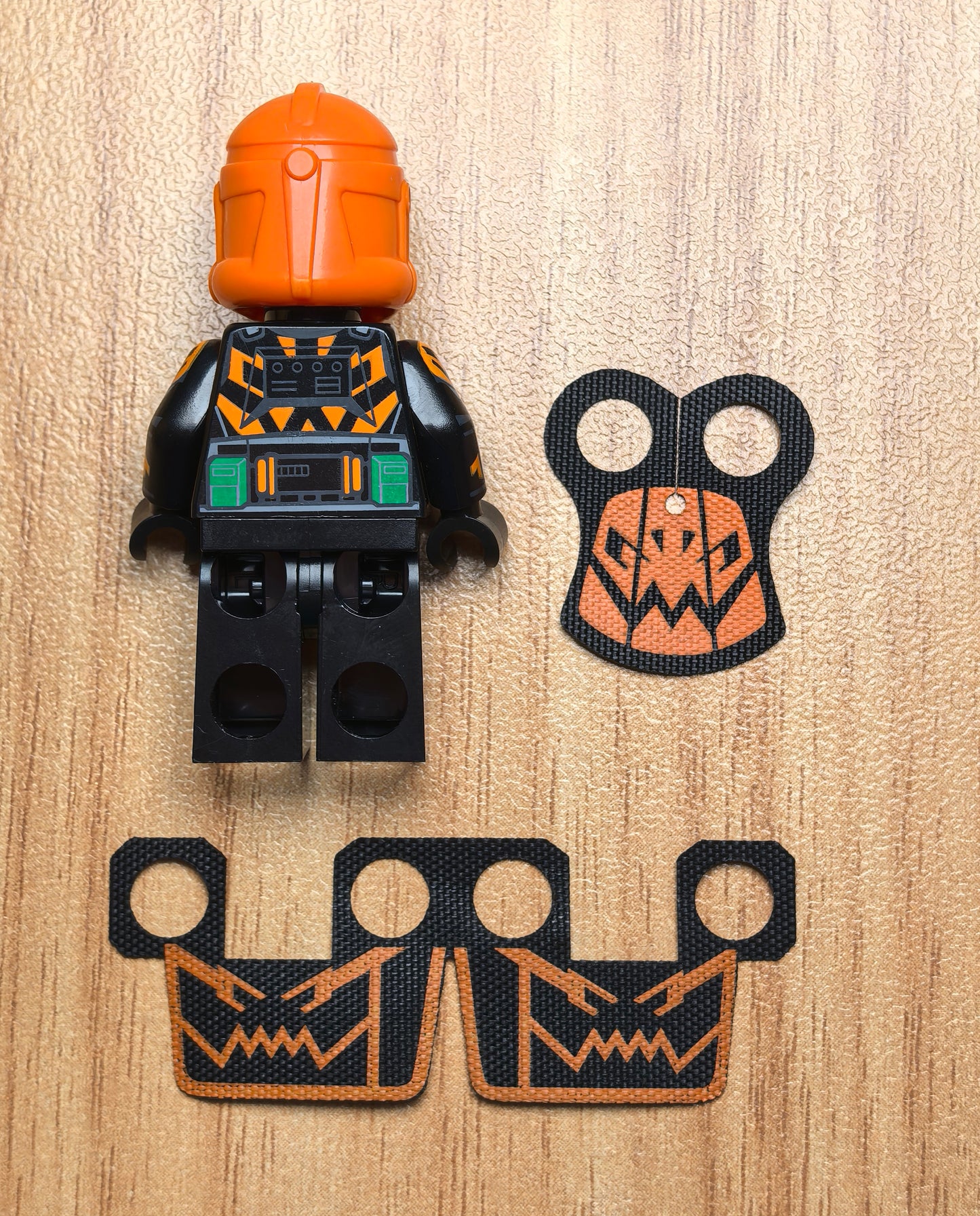 GCC Jack O Lantern Trooper - LEGO Custom Minifigure