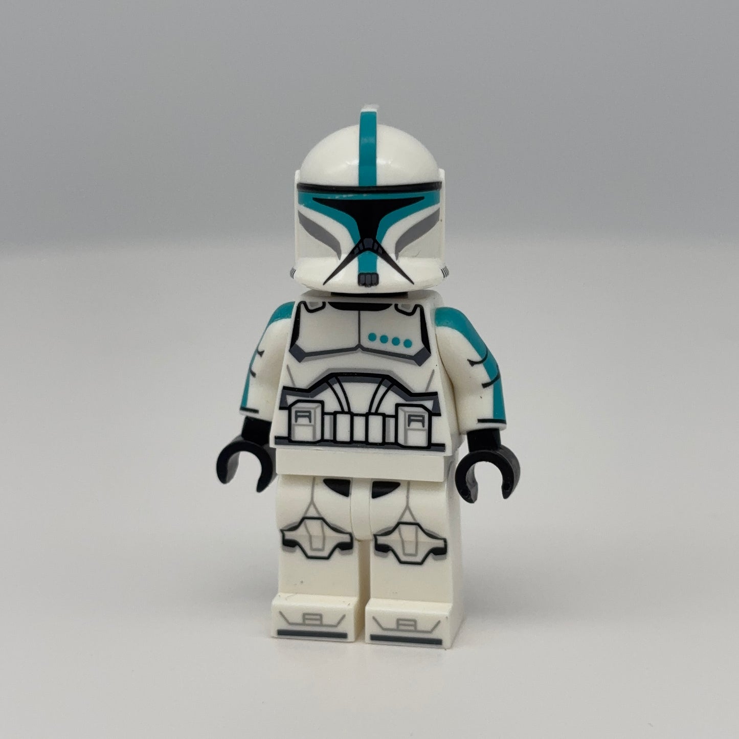 P1 Dark Turquoise Lieutenant PREORDER - LEGO Custom Minifigure (GCC)