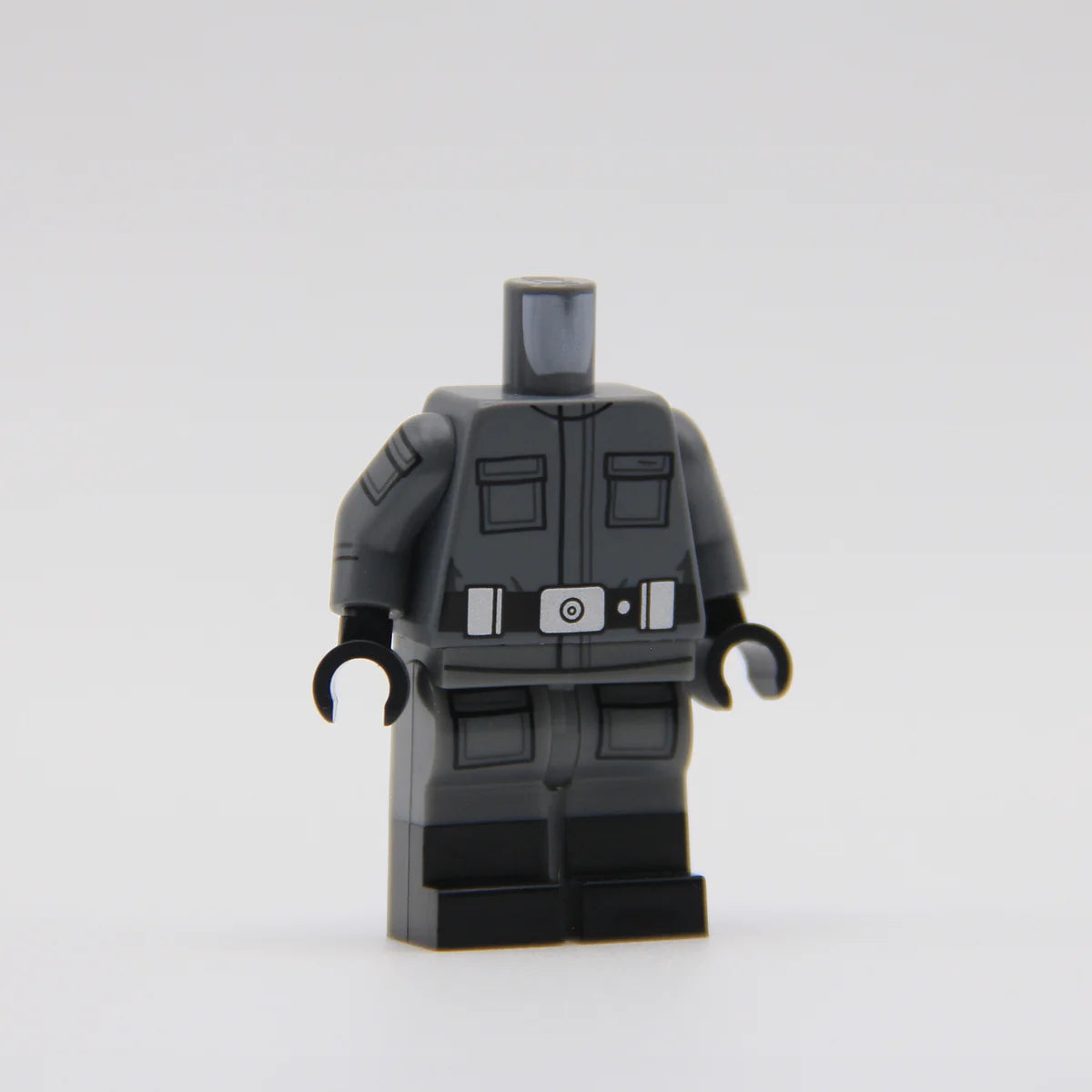 RC Dark Bluish Gray Imperial Army Fatigue Torso - LEGO Custom Part