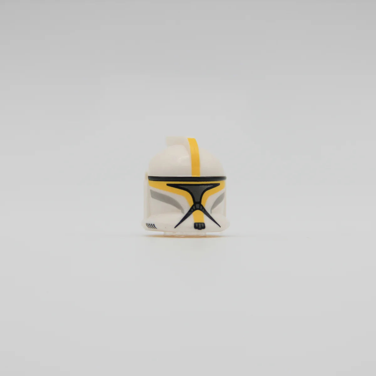 P1 Commander Helmet (Yellow, Metallic Visor) - LEGO Custom Parts (CBC)