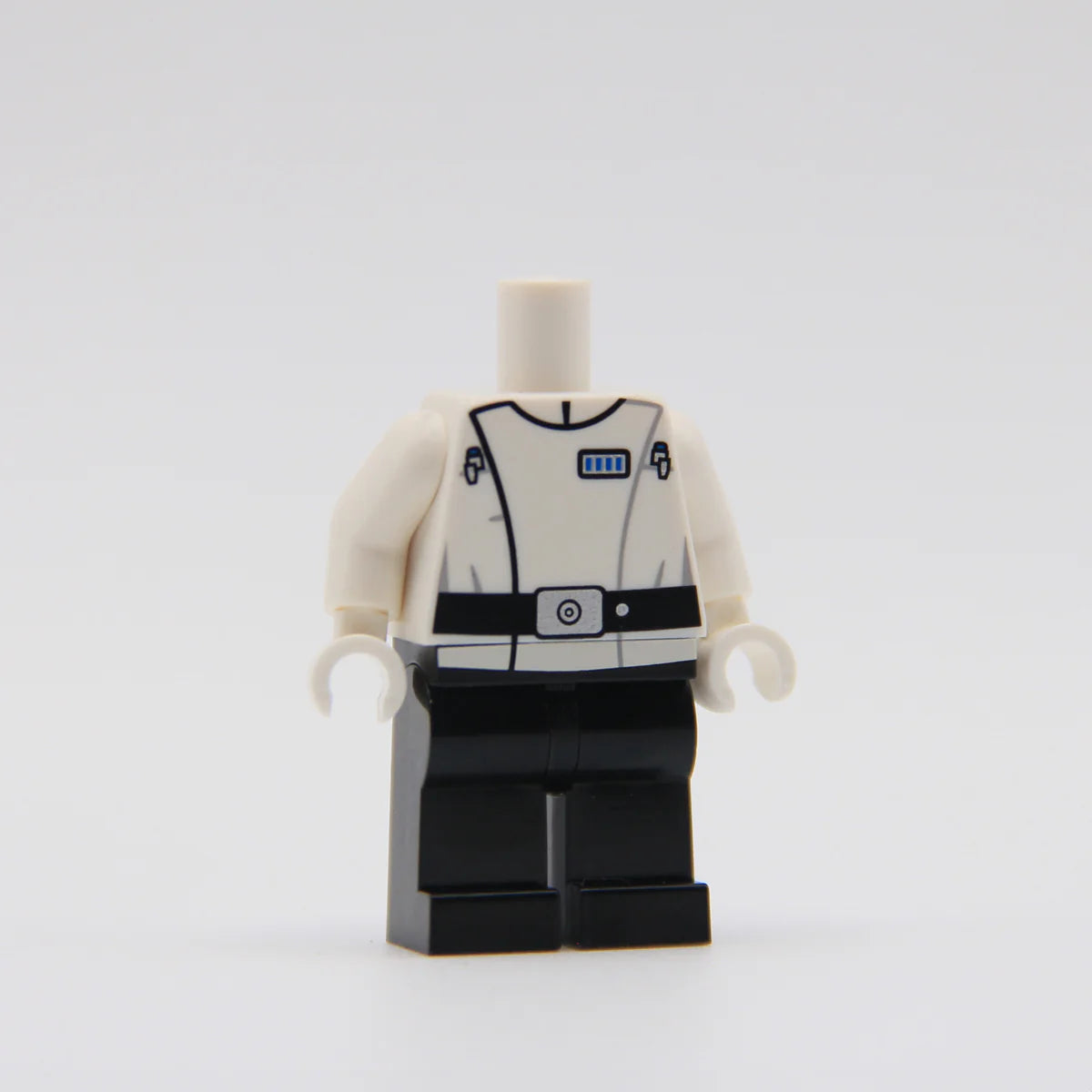 RC Security Bureau Captain Torso (No Belt Boxes) - LEGO Custom Part