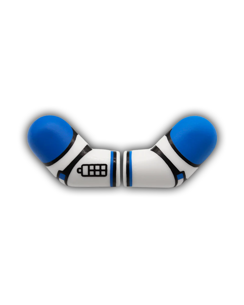 Clone 501st Heavy Printed Arms - LEGO Custom Parts (BAFDE)