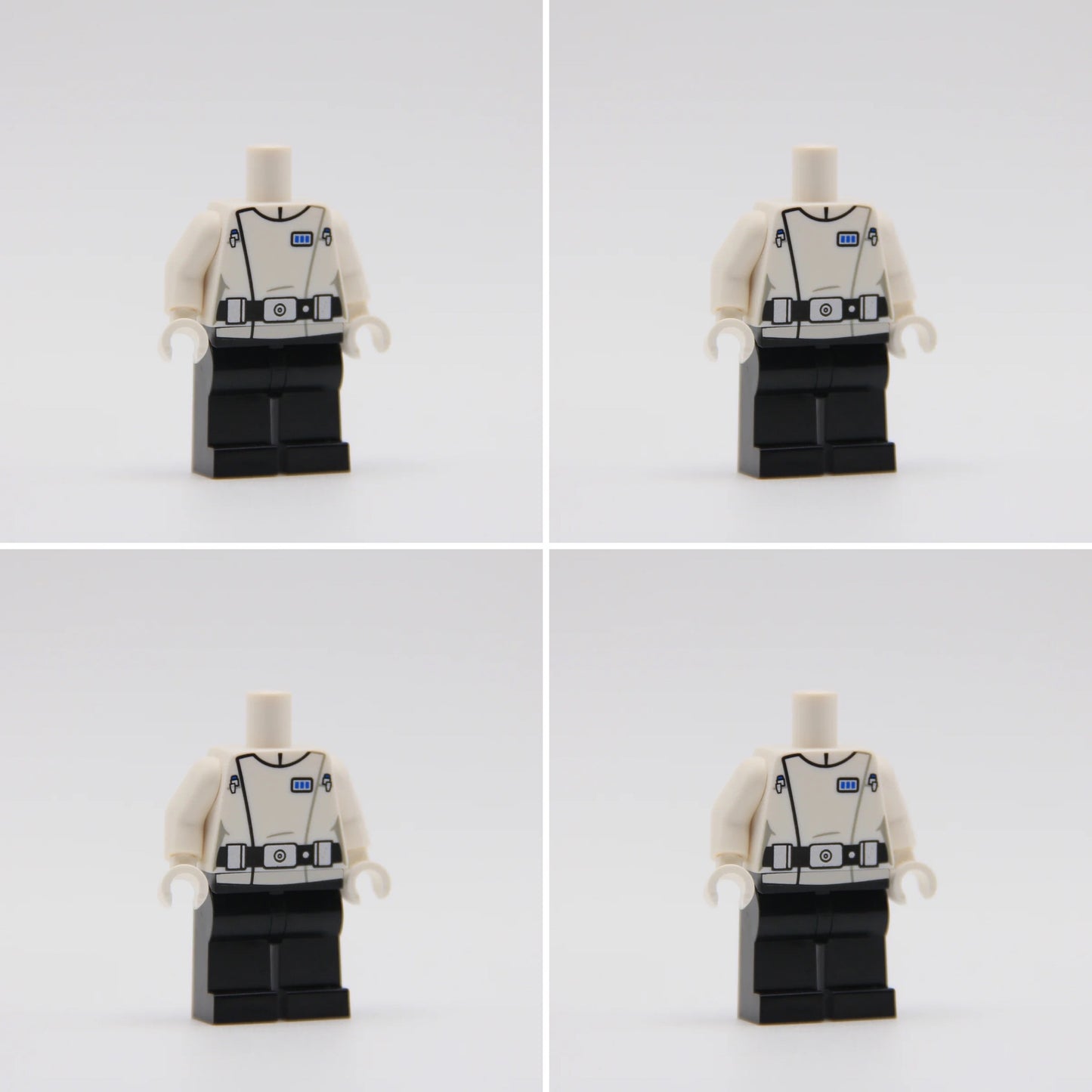 RC Security Bureau Supervisor Torso (Female) - LEGO Custom Part