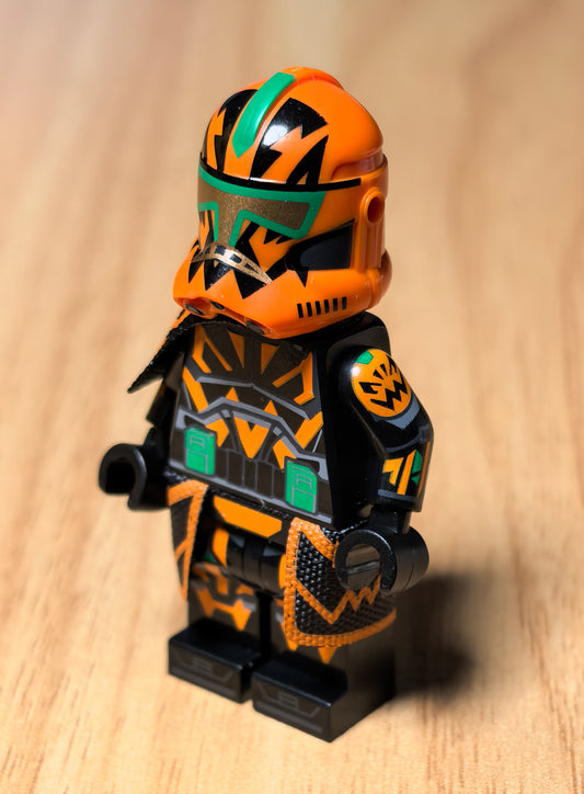 GCC Jack O Lantern Trooper - LEGO Custom Minifigure