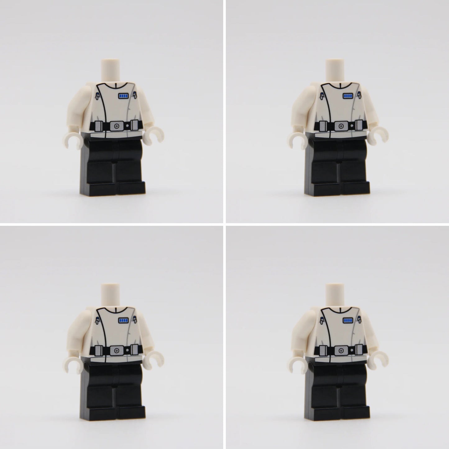 RC Security Bureau Captain Torso - LEGO Custom Part