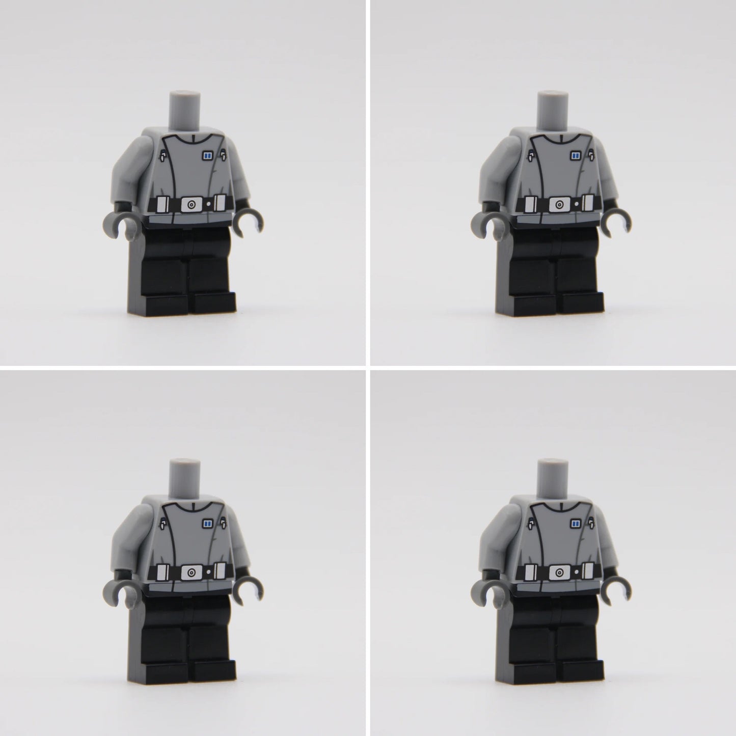 RC Security Bureau Attendant Torso - LEGO Custom Part