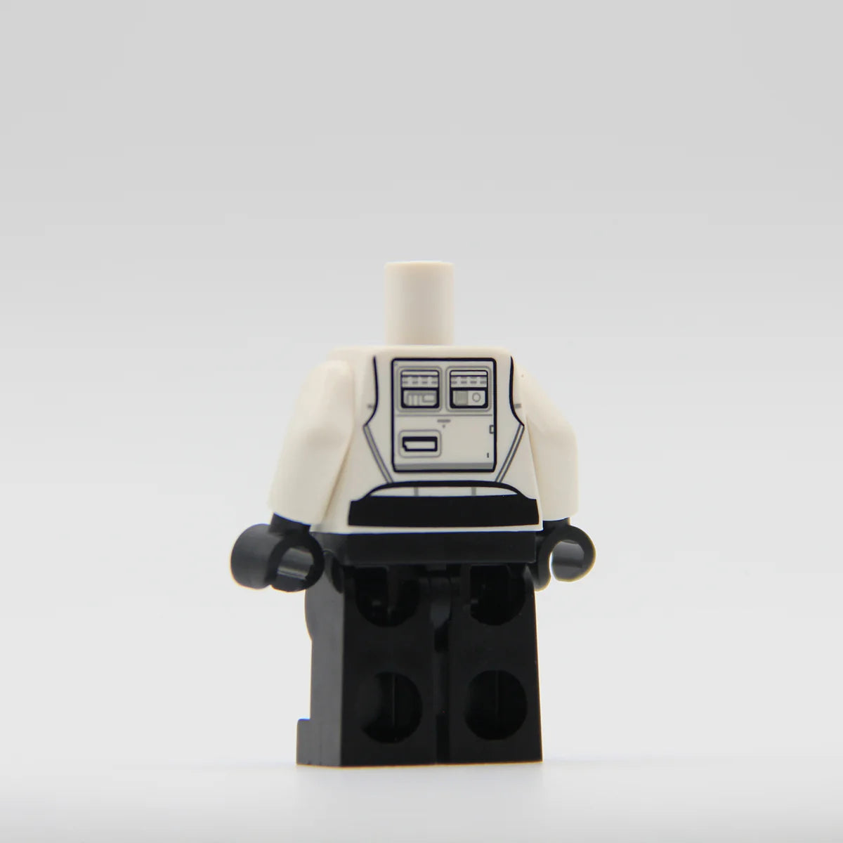 RC Security Bureau Armored Officer Torso - LEGO Custom Part