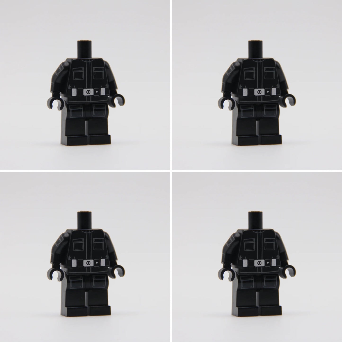 RC Black Imperial Army Fatigue Torso - LEGO Custom Part