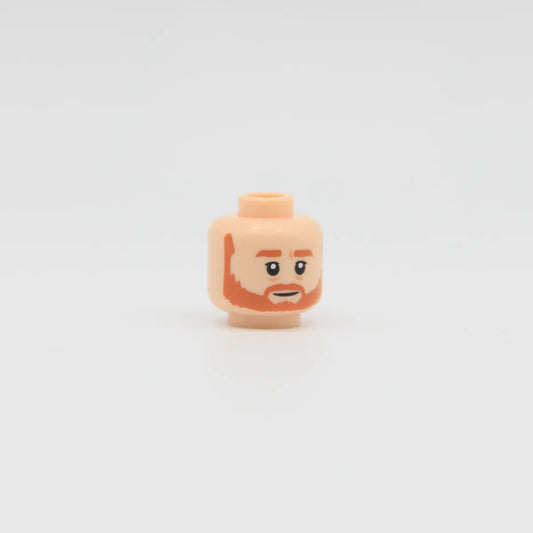 Obi-Wan Kenobi Head - LEGO Custom Part (RC)