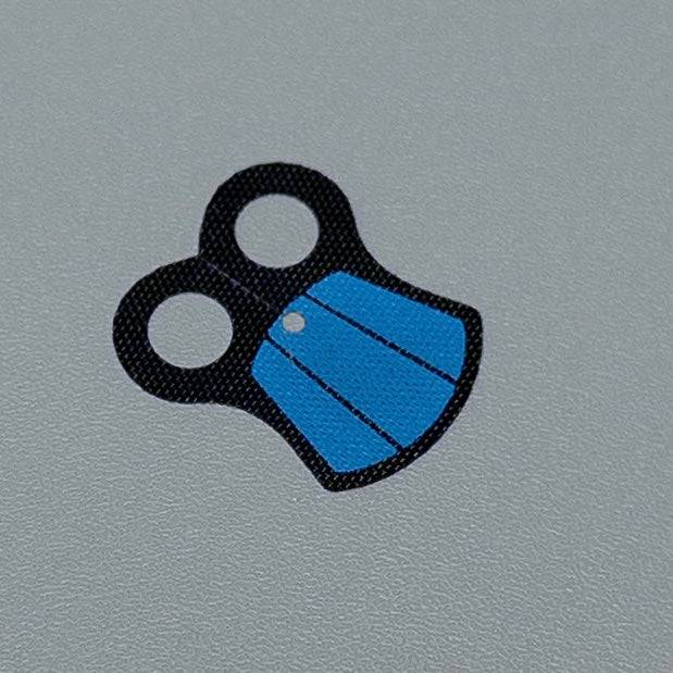 GCC Blue Clone Pauldron - LEGO Custom Accessory
