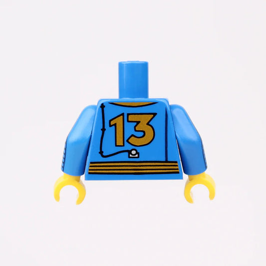 Fallout Vault Torso (Male) - LEGO Custom Part (Orbital)