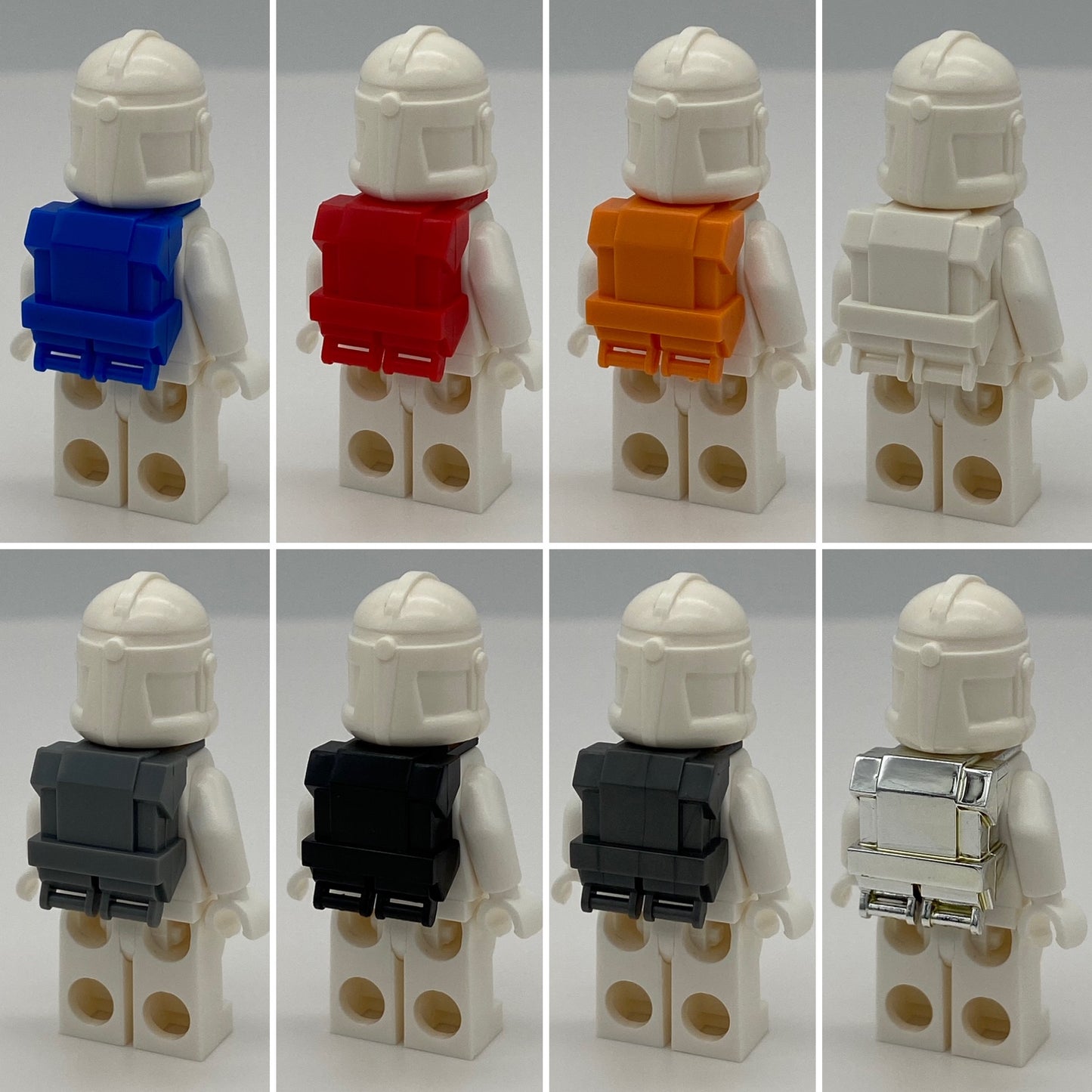 Clone Commando Backpack - LEGO Custom Accessory