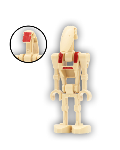 Security Battle Droid - LEGO Custom Minifigure (BAFDE)