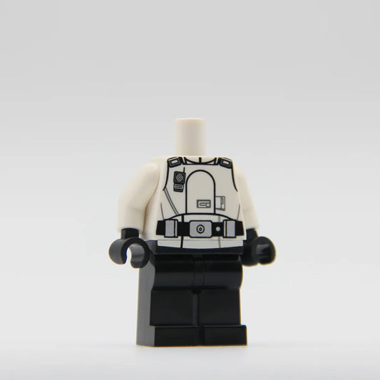 RC Security Bureau Armored Officer Torso - LEGO Custom Part