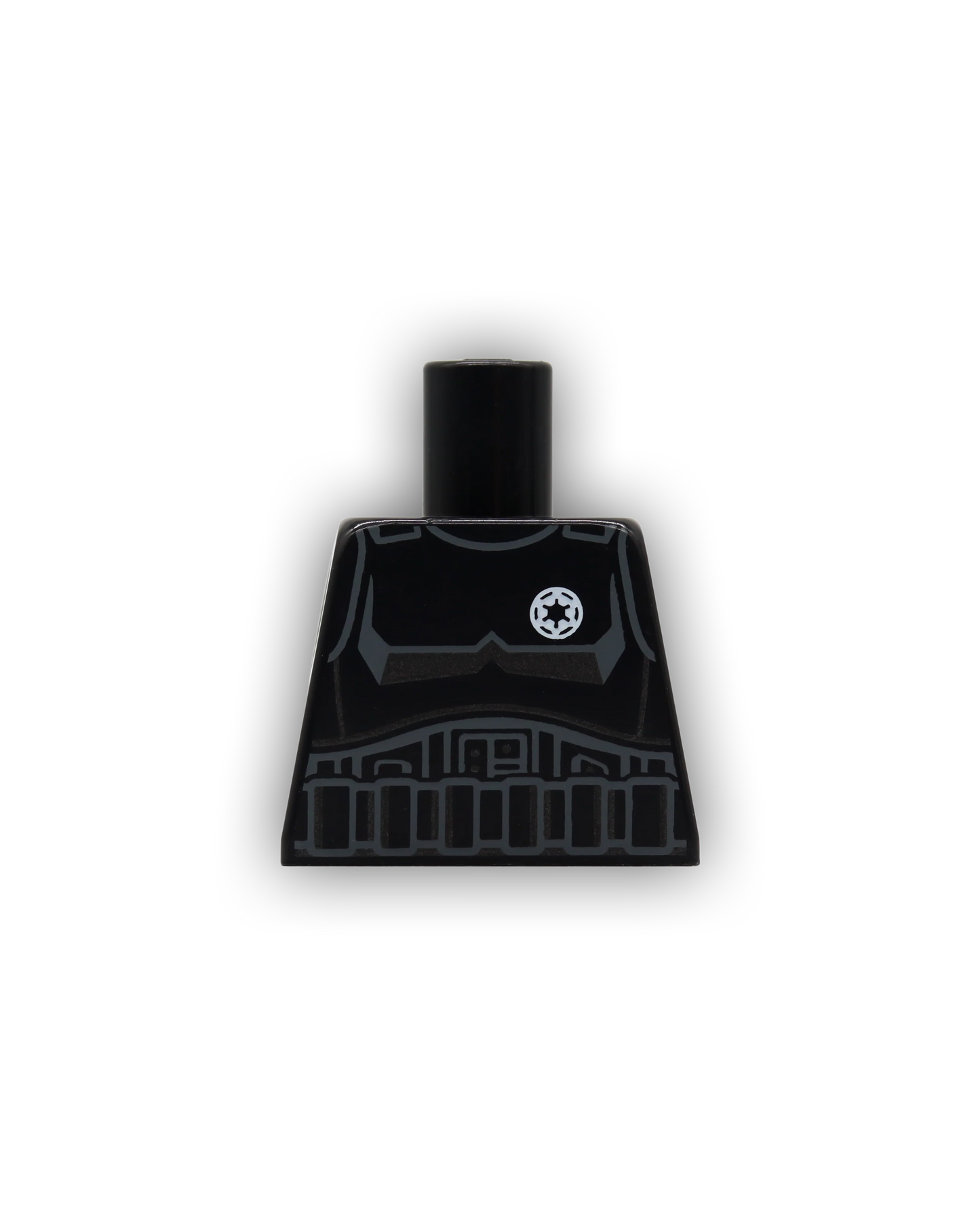 Black Logo Stormtrooper Torso - LEGO Custom Part (BAFDE)