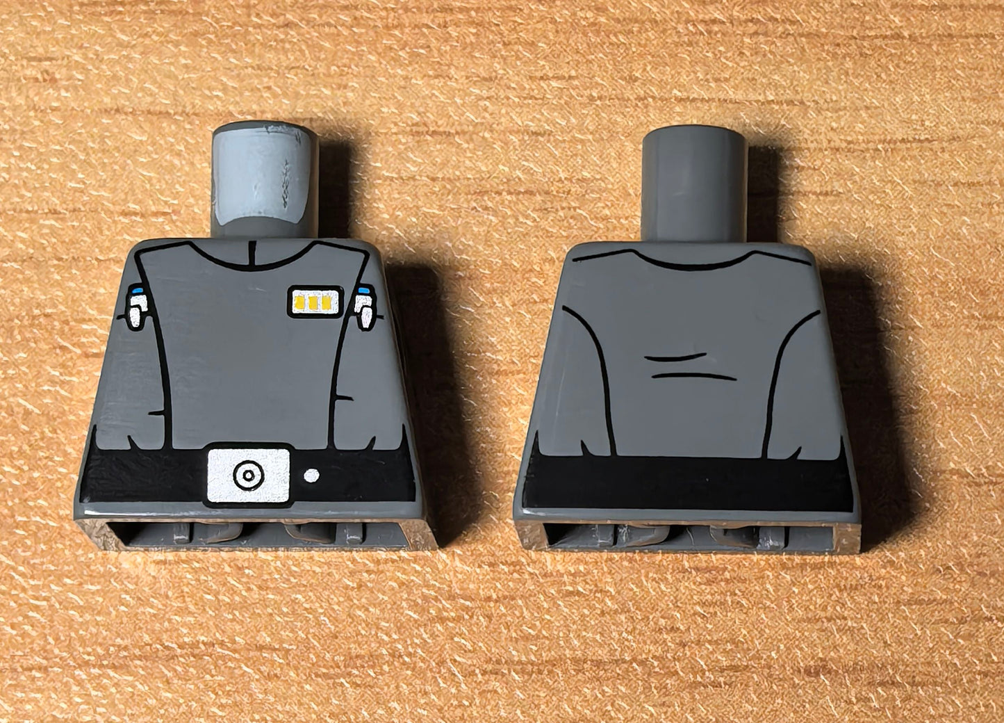Imperial Officer Torso 4-Pack - LEGO Custom Accessory (GCC)