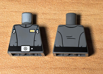 Imperial Officer Torso 4-Pack - LEGO Custom Accessory (GCC)