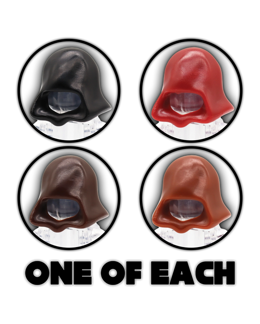 Stealth Hood 4 Pack - LEGO Custom Parts (BAFDE)