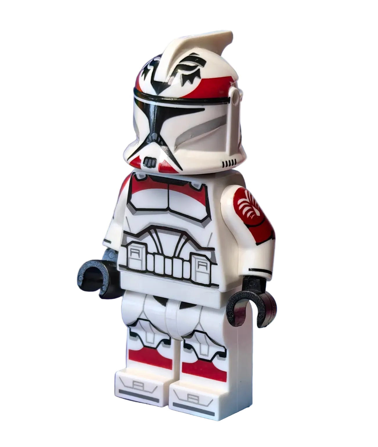 dark red phase 1 clone with wolfpack markings - front view