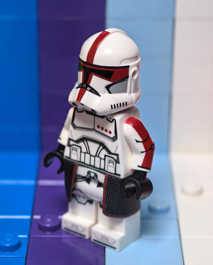 Dark Red Captain - LEGO Custom Minifigure (GCC)