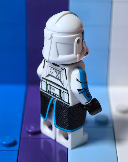 Blue Lieutenant - LEGO Custom Minifigure (GCC)