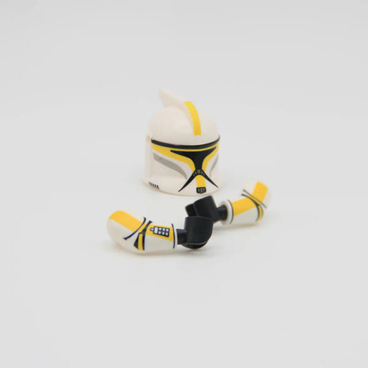 P1 327th Helmet & Arms Bundle - LEGO Custom Parts (CBC)