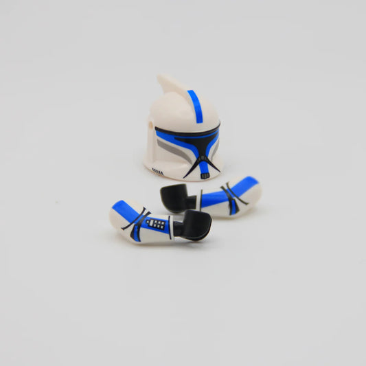 P1 501st Helmet & Arms Bundle - LEGO Custom Parts (CBC)