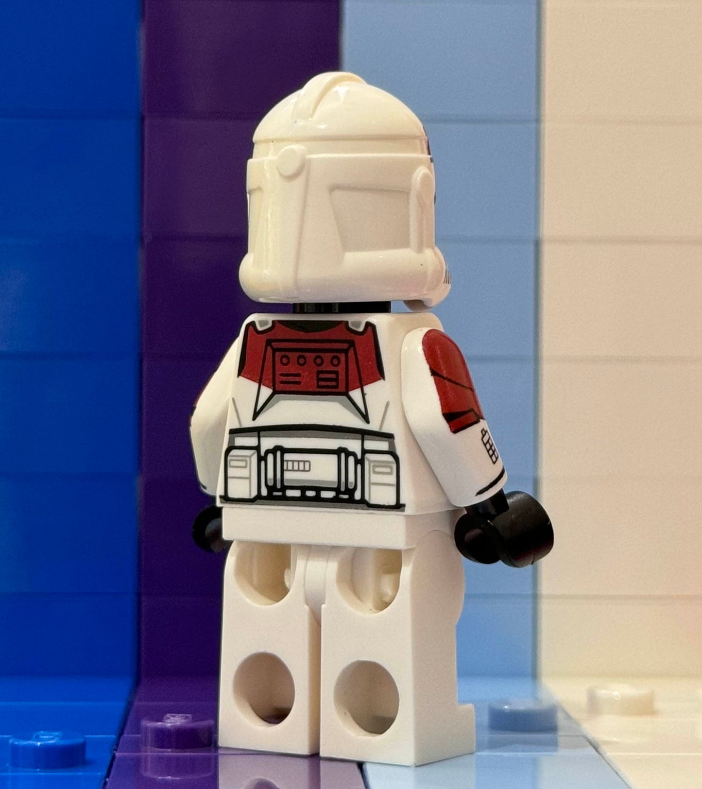 GCC Dark Red Wolfpack Trooper - LEGO Custom Minifigure