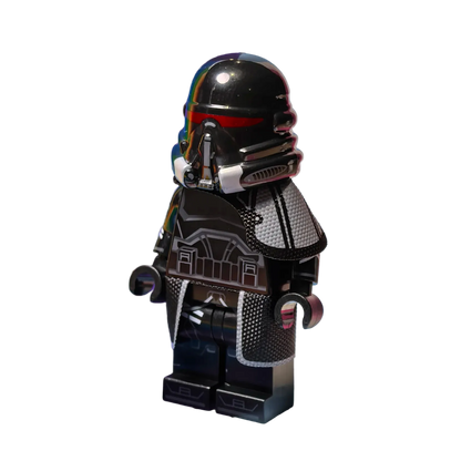 Purge Trooper with gray pauldron and gray trim kama - front view