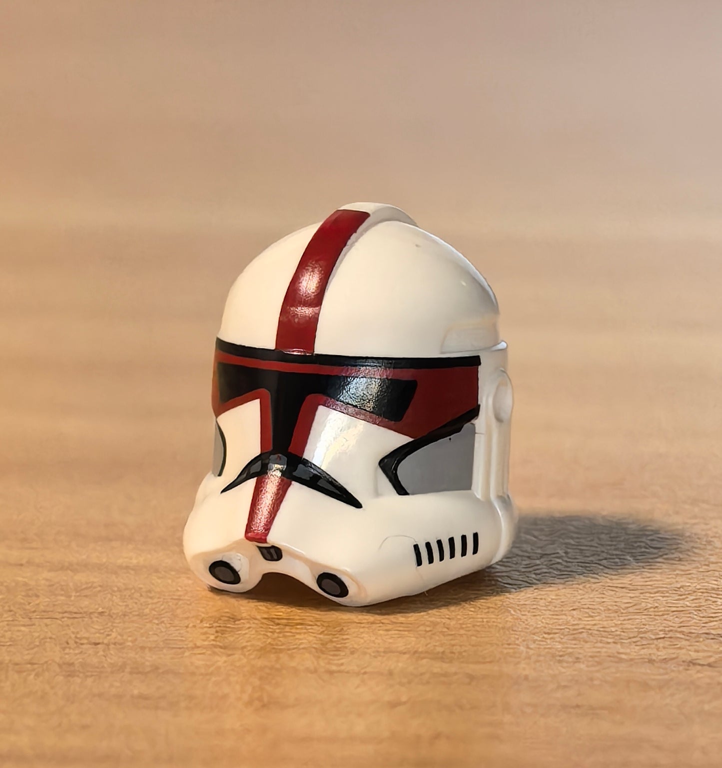 GCC Red Commander Helmet - LEGO Custom Helmet