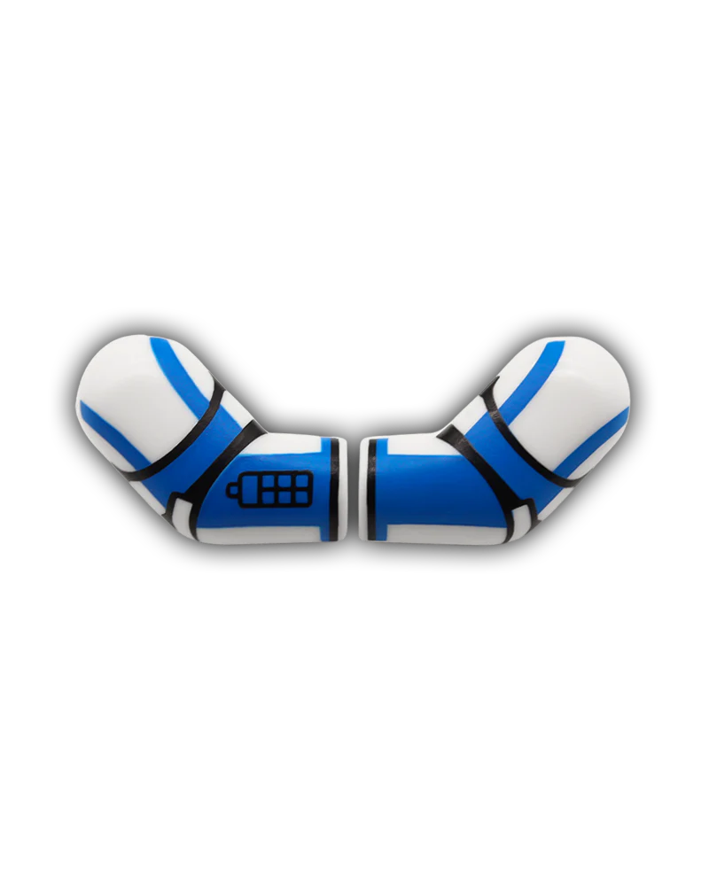 Clone 501st Specialist Printed Arms - LEGO Custom Parts (BAFDE)