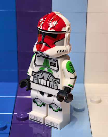 GCC Christmas Captain Vaughn - LEGO Custom Minifigure