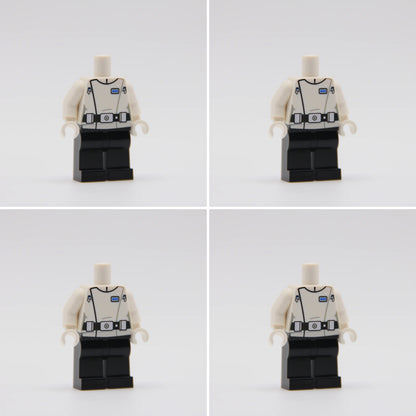 RC Security Bureau Supervisor Torso (Female) - LEGO Custom Part