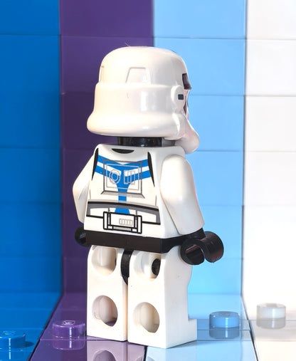 GCC Blue Stormtrooper Commander - LEGO Custom Minifigure