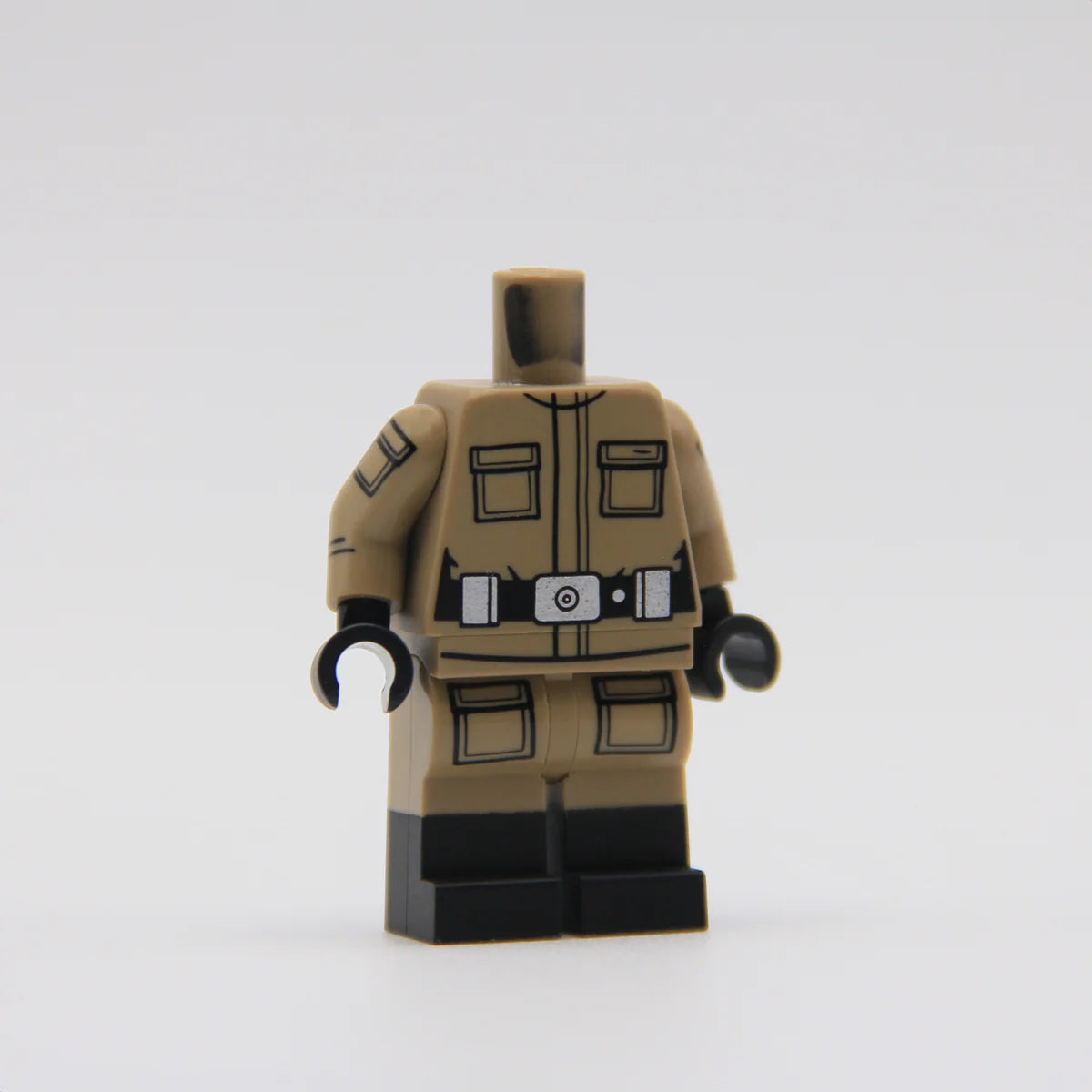 RC Dark Tan Imperial Army Fatigue Torso - LEGO Custom Part
