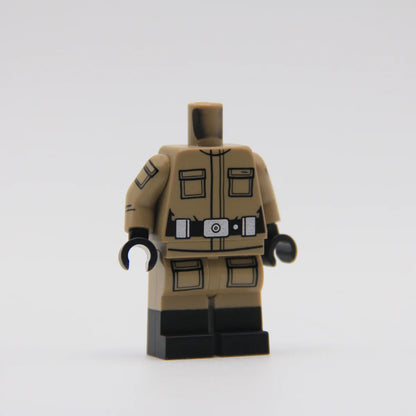 RC Dark Tan Imperial Army Fatigue Torso - LEGO Custom Part