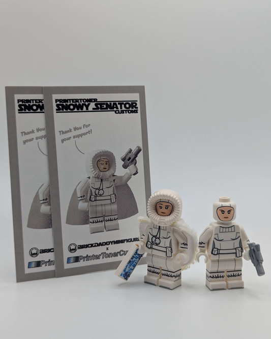 Padme Snowy - LEGO Custom Minifigure (PTC)