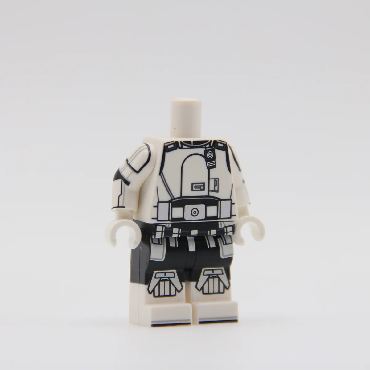 RC Security Bureau Tactical Agent Torso - LEGO Custom Part