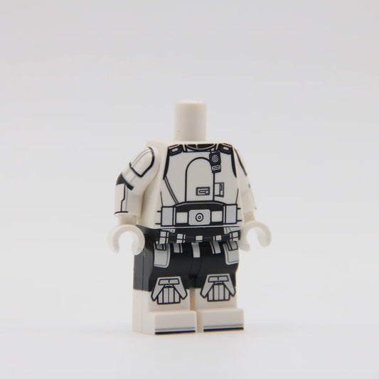 RC Security Bureau Tactical Agent Torso - LEGO Custom Part