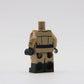 RC Dark Tan Imperial Army Fatigue Torso - LEGO Custom Part