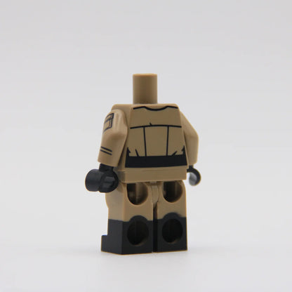 RC Dark Tan Imperial Army Fatigue Torso - LEGO Custom Part