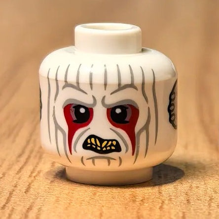Tion Medon (Pau'an) White Head PREORDER - LEGO Custom Part (GCC)