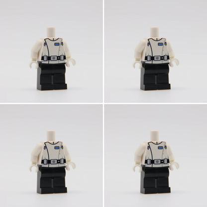RC Security Bureau Captain Torso - LEGO Custom Part
