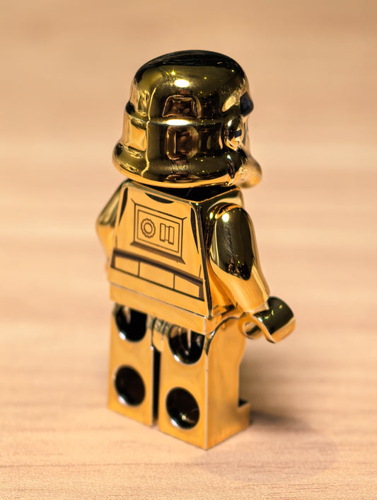 GCC Gold Stormtrooper PREORDER - LEGO Custom Minifigure