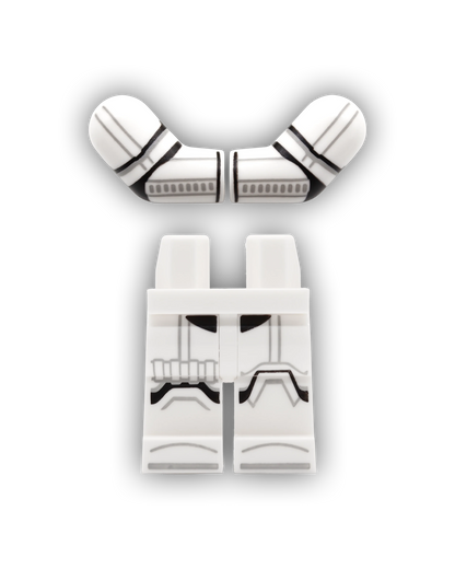 Stormtrooper Upgrade Kit - LEGO Custom Parts (BAFDE)