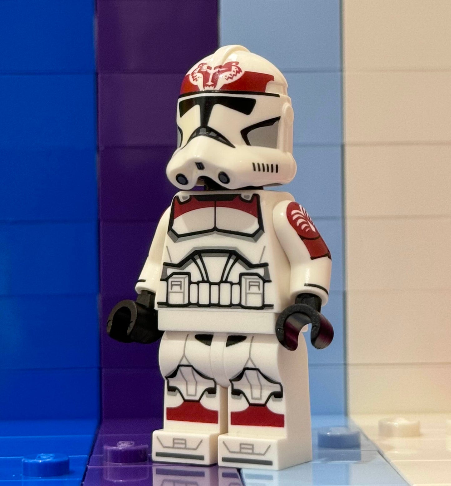 GCC Dark Red Wolfpack Trooper - LEGO Custom Minifigure