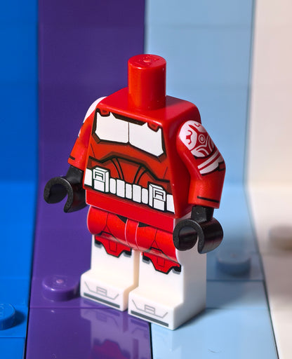 Commander Fox Replacement Body - LEGO Custom Parts (GCC)