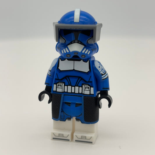 GCC Blue Commander Fox - LEGO Custom Minifigure