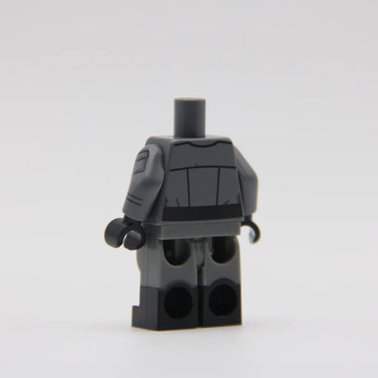 RC Dark Bluish Gray Imperial Army Fatigue Torso - LEGO Custom Part